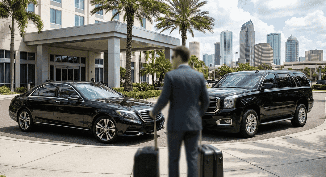 Choosing between a black car and an SUV for your Tampa transportation needs